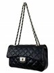 Quilted leather citybag negro