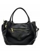 Minimal leather citybag negro