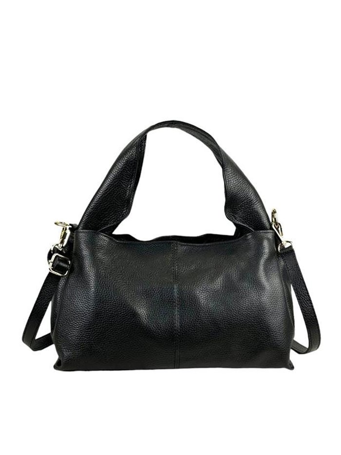 Citybag minimal piel negro