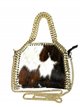 Mini citybag piel animal print potro-claro