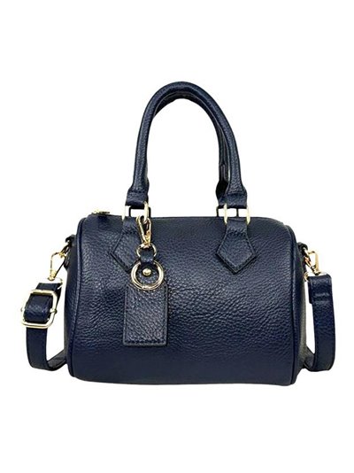 Mini bowling bag azul-marino