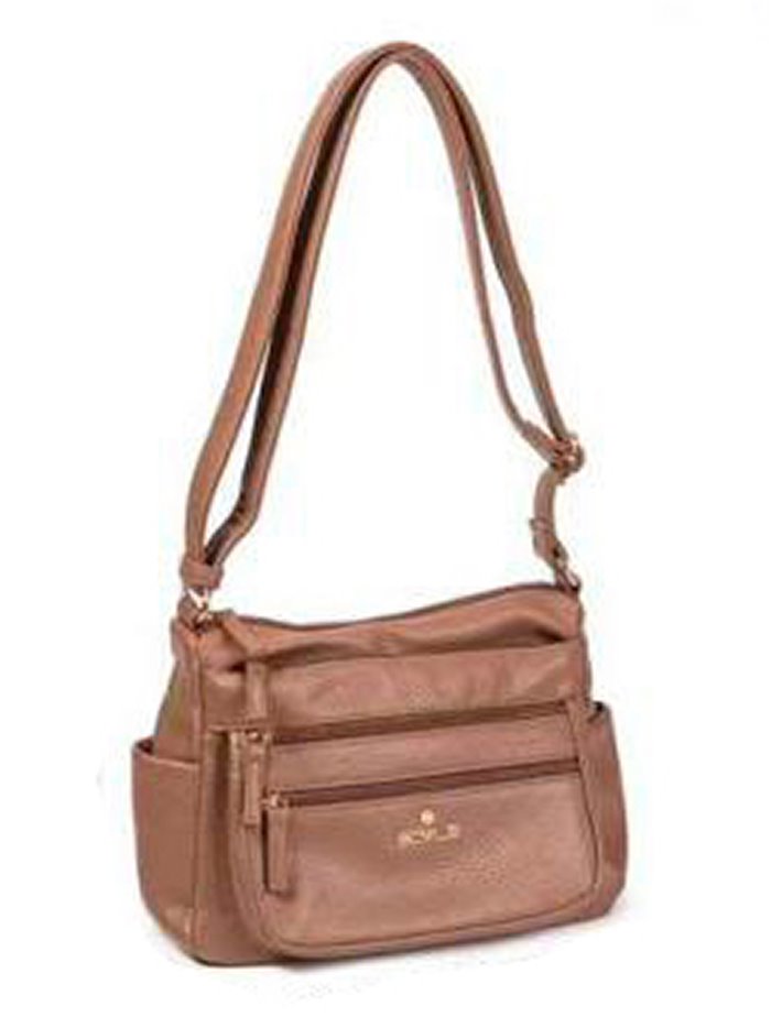 Crossbody bag with zip