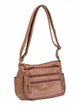 Crossbody bag with zip