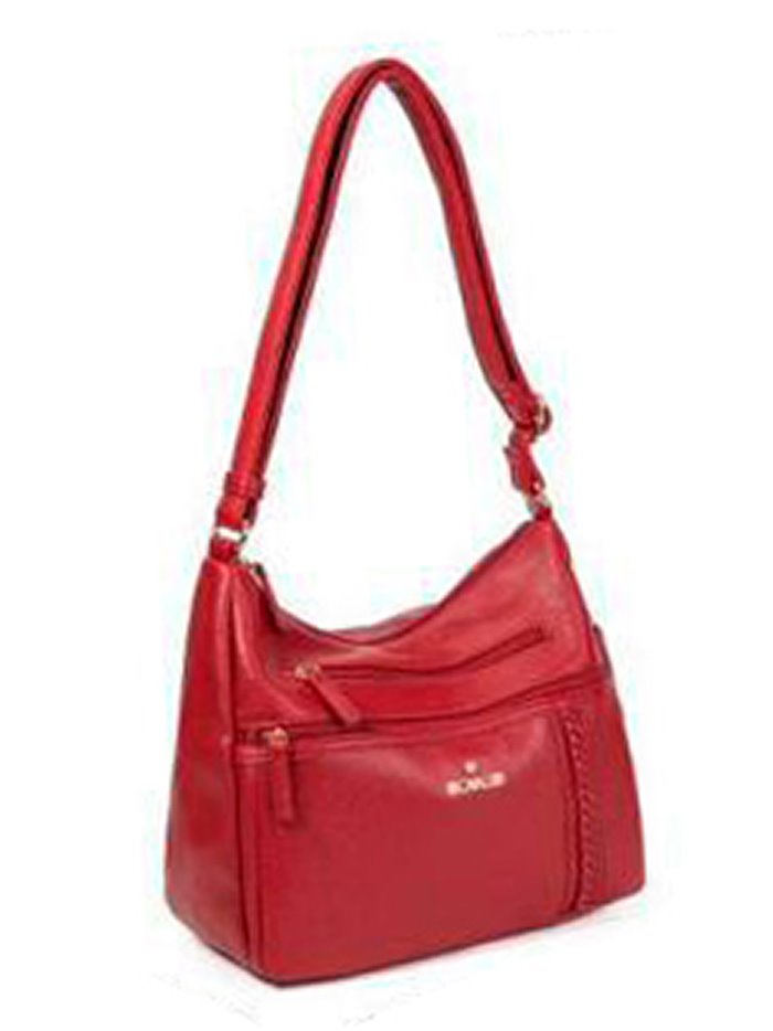 Crossbody bag with zip