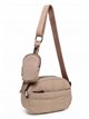 2 pieces Nylon crossbody bag + Purse