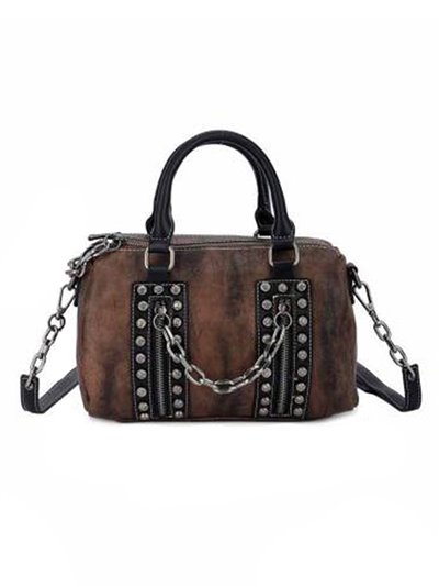 Studded mini citybag