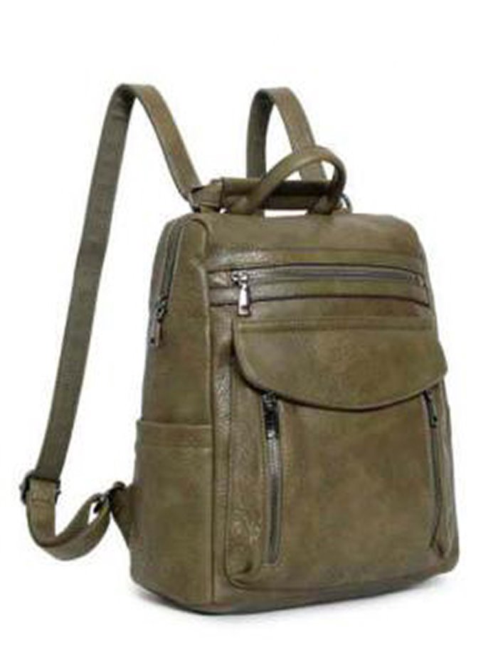 Backpack with zip