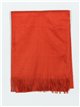 Soft-touch scarf with fringing teja