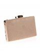 Clutch fiesta lentejuelas taupe