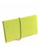 Suede effect clutch lima