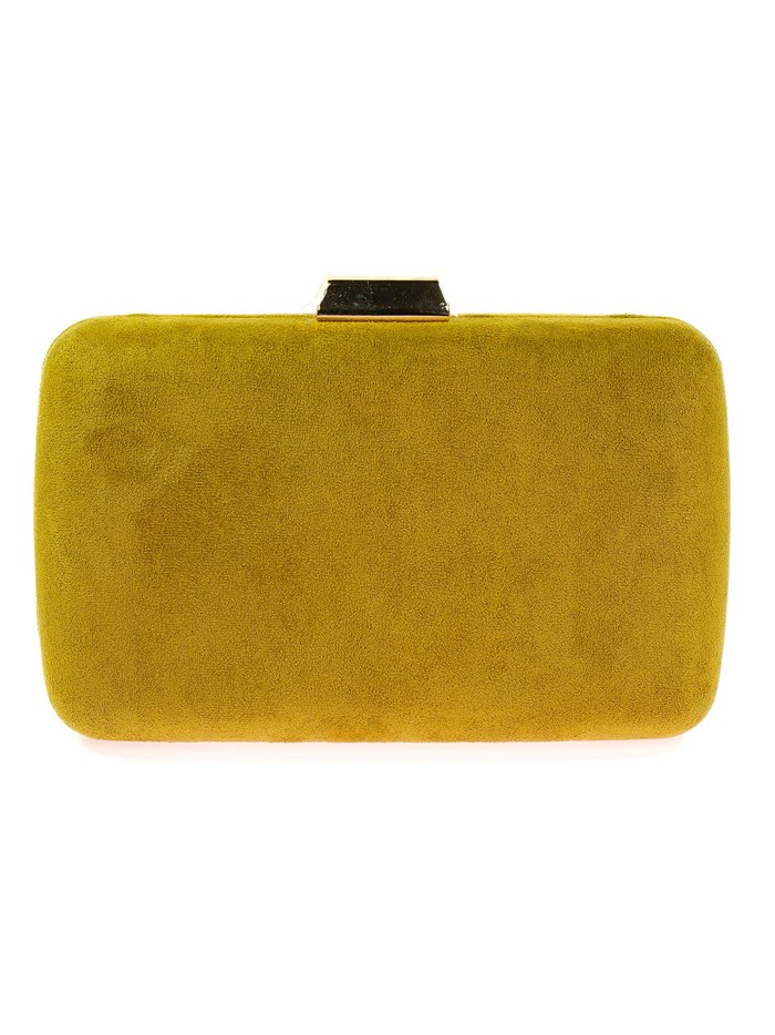 Clutch fiesta antelina oliva