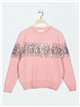 Sweater with sequins