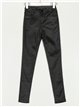 Faux leather high waist trousers negro (XS-XXL)