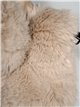 Faux leather faux fur waistcoat with hood apricot (M-XXL)