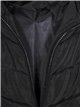 Anorak capucha pelo black (M-XXL)