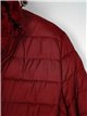 Anorak reversible pelo capucha bordeaux (42-50)