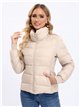 Chaqueta combinada ultra ligera beige (40-48)