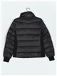 Quilted down puffer jacket black (40-48)