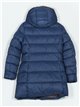 Faux fur anorak with hood navy (M-L-XL-XXL)