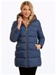 Faux fur anorak with hood navy (M-L-XL-XXL)