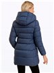 Faux fur anorak with hood navy (M-L-XL-XXL)