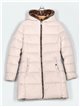 Faux fur anorak with hood beige (M-L-XL-XXL)