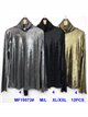 Roll neck metallic thread t-shirt (M/L-XL/XXL)