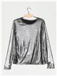 Metallic thread t-shirt (M/L-XL/XXL)