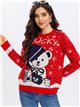 Christmas bear sweater (S/M-L/XL)