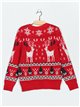 Christmas reindeer sweater (S/M-L/XL)