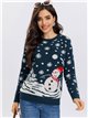 Jersey navideño muñeco de nieve (S/M-L/XL)