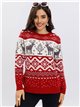 Christmas reindeer sweater (S/M-L/XL)