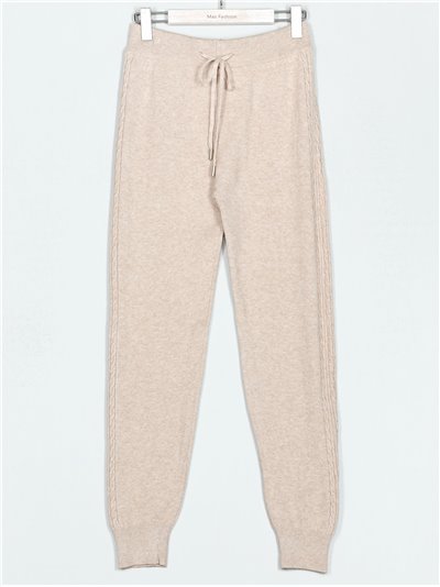 Knit jogging trousers (M/L-L/XL)