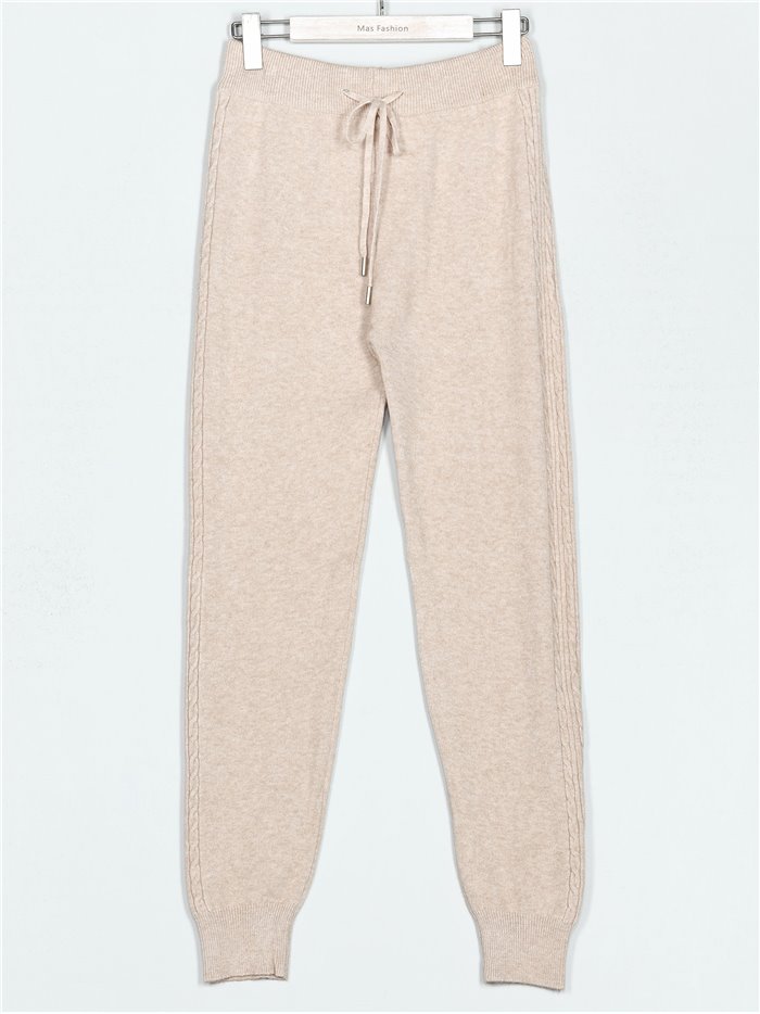 Knit jogging trousers (M/L-L/XL)