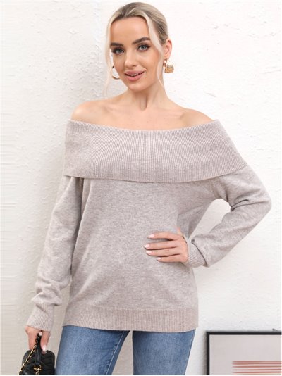 Strapless soft sweater (S/M-L/XL)