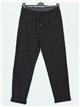 High waist trousers gris