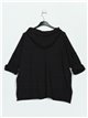 Plus size love sweatshirts negro