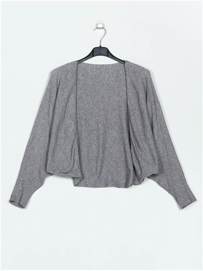 Soft cardigan gris