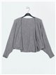 Soft cardigan gris