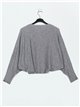 Soft cardigan gris