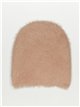 Soft knit beanie camel