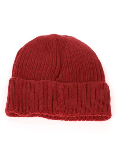 Turn-up knit beanie