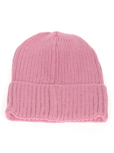 Turn-up knit beanie