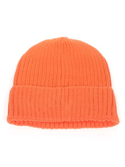 Turn-up knit beanie