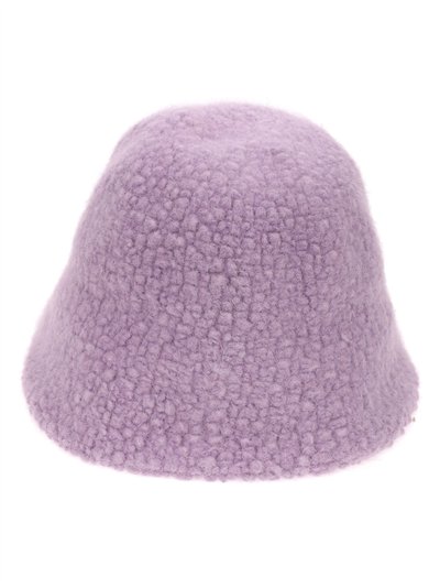 Sherpa lined bucket hat lila