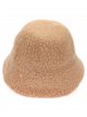 Sherpa lined bucket hat camel