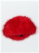 Soft beret rojo