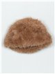 Soft beret camel