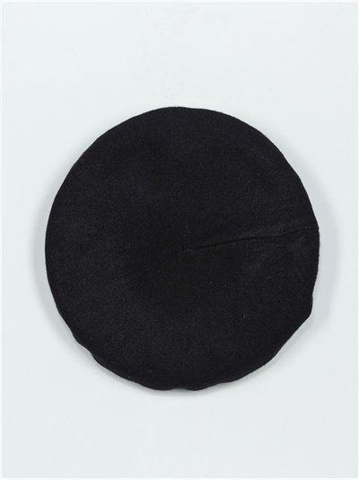 Soft beret negro