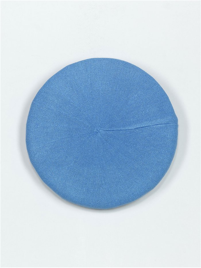 Soft beret azul